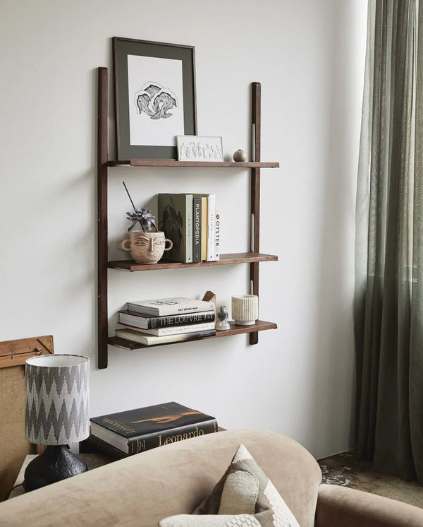 Wooden shelf