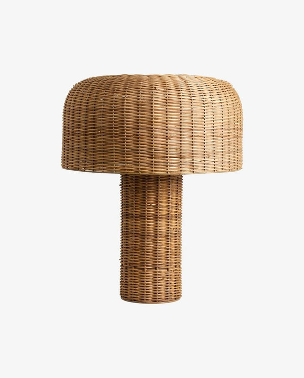 Rattan table lamp