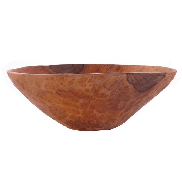 Wooden handmade bowl 49 cm