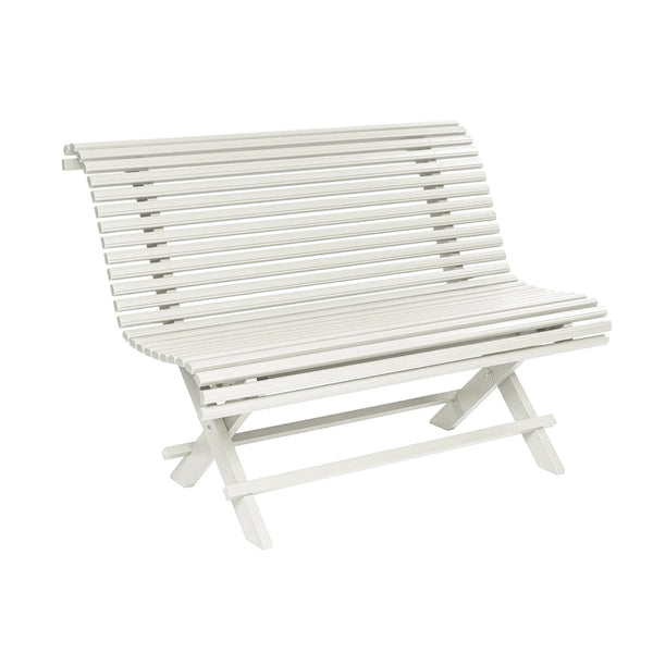 Sundborn hagebenk Skogsgrønn 125 cm