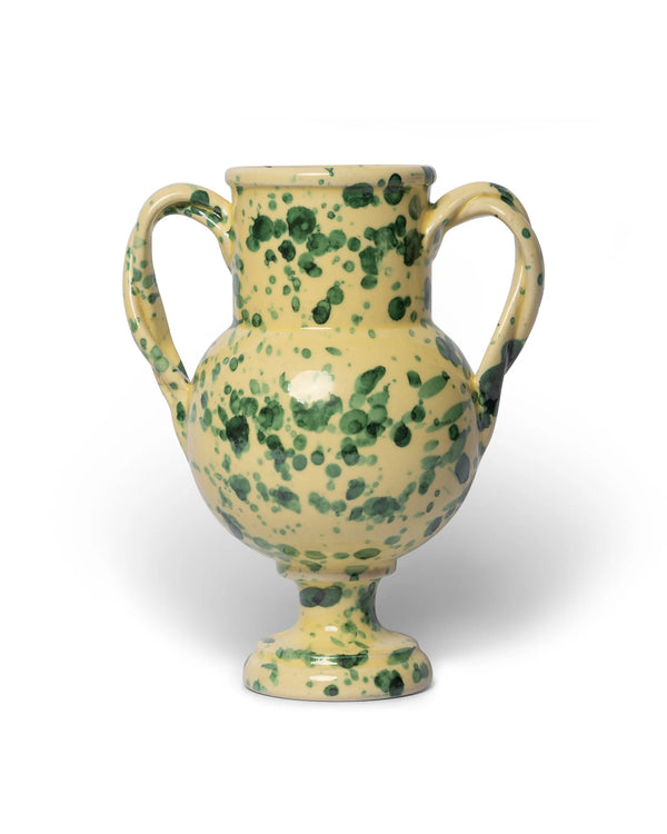 Splattervase medium grønn