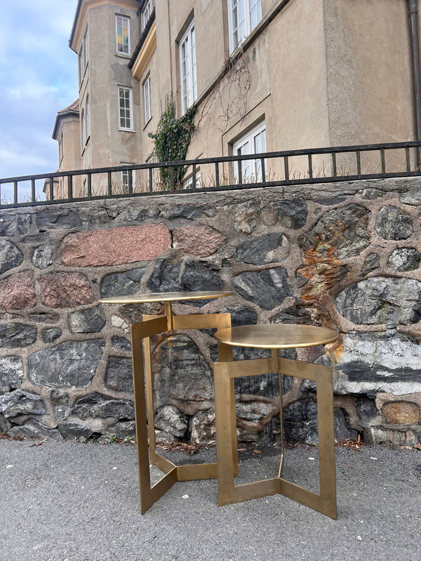 Side table brass large