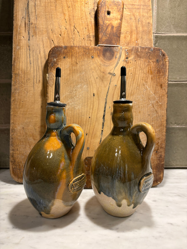 Olivenoljeflaske, Spicy Blue