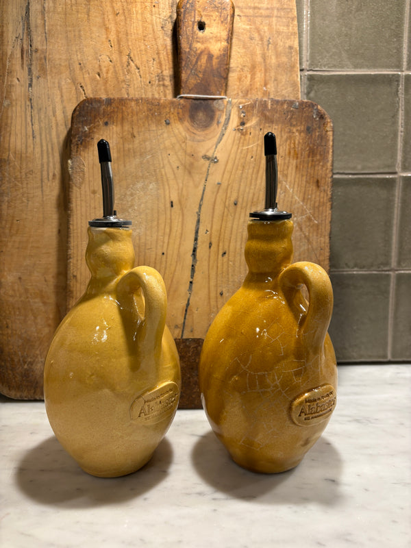 Olivenoljeflaske, Solgul