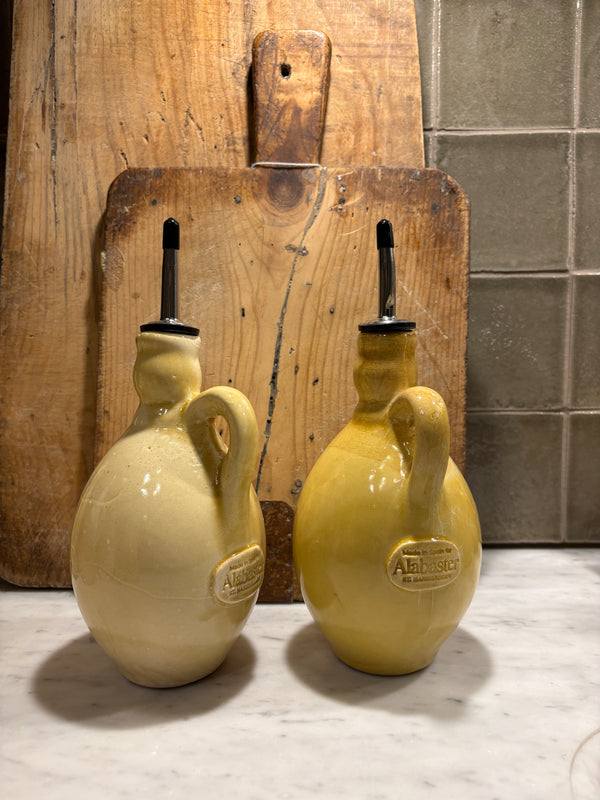 Olivenoljeflaske, Solgul