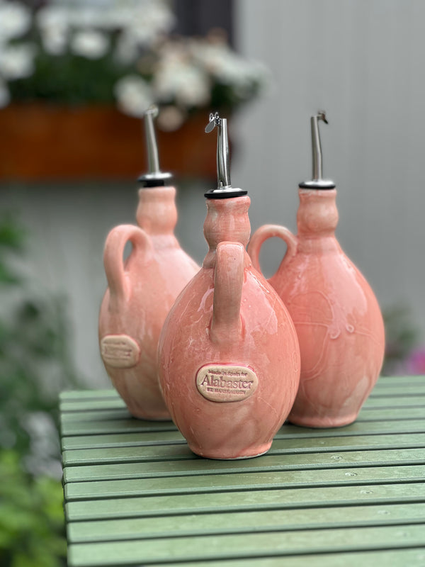Olivenoljeflaske Rosa