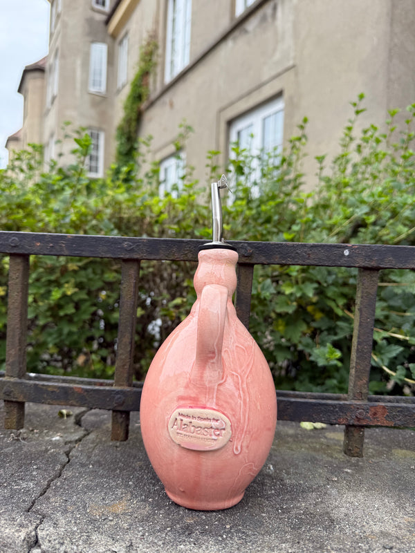 Olivenoljeflaske Rosa