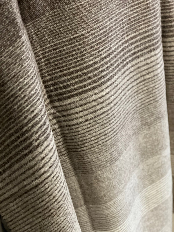 Wool blanket, Burgundy ombre