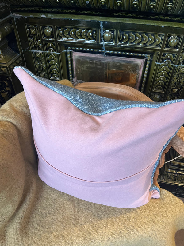 Kelim pute tåkeblå