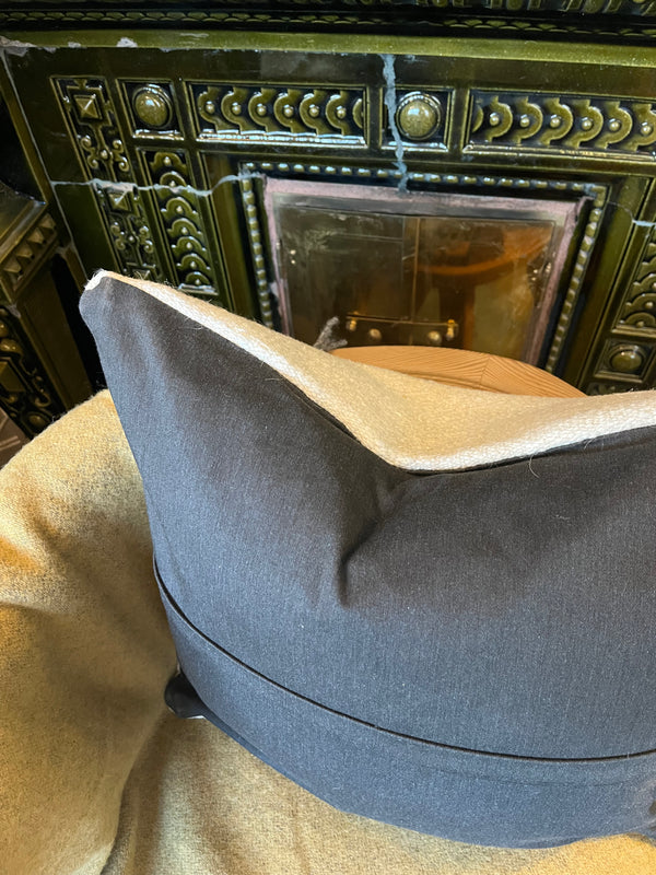 Kelim pute rød stripe