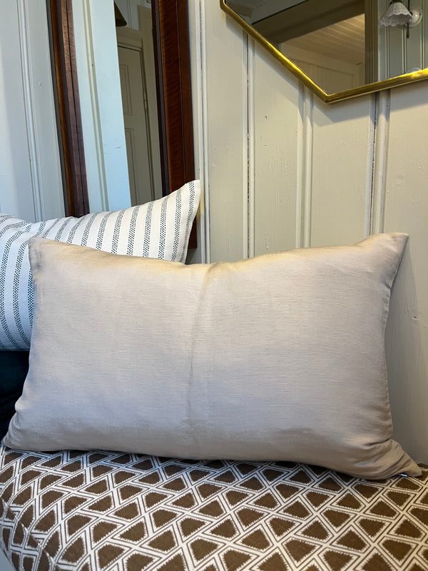 Silk beige pute 40x60