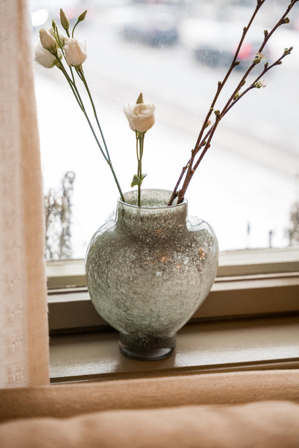 Mila vase grønn smal