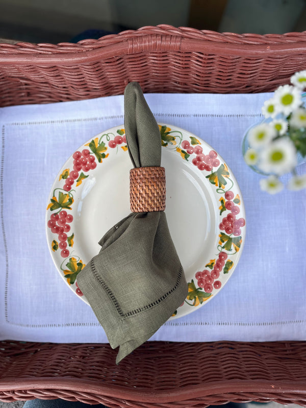 Vera lin serviett, grønn