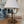 Vintage bordlampe, kvinne