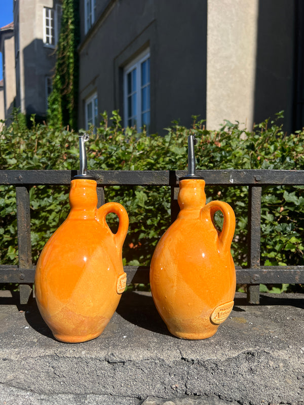 Olivenoljeflaske Oransje
