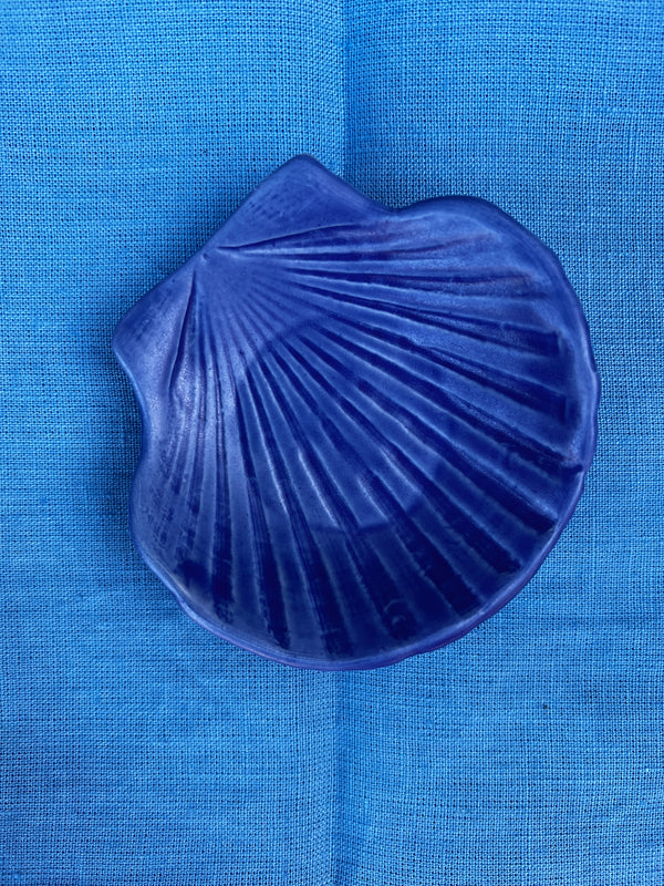 Keramikk Skjell Blå