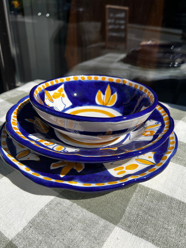 Amalfi tableware Blue