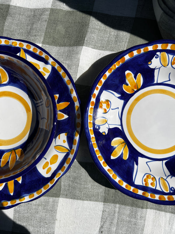Amalfi tableware Blue