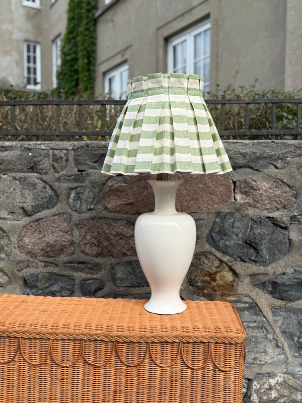 Milano Lampefot Medium, Glossy krem