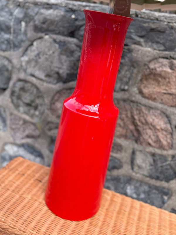 Pisa Bordlampe, Glossy Rød