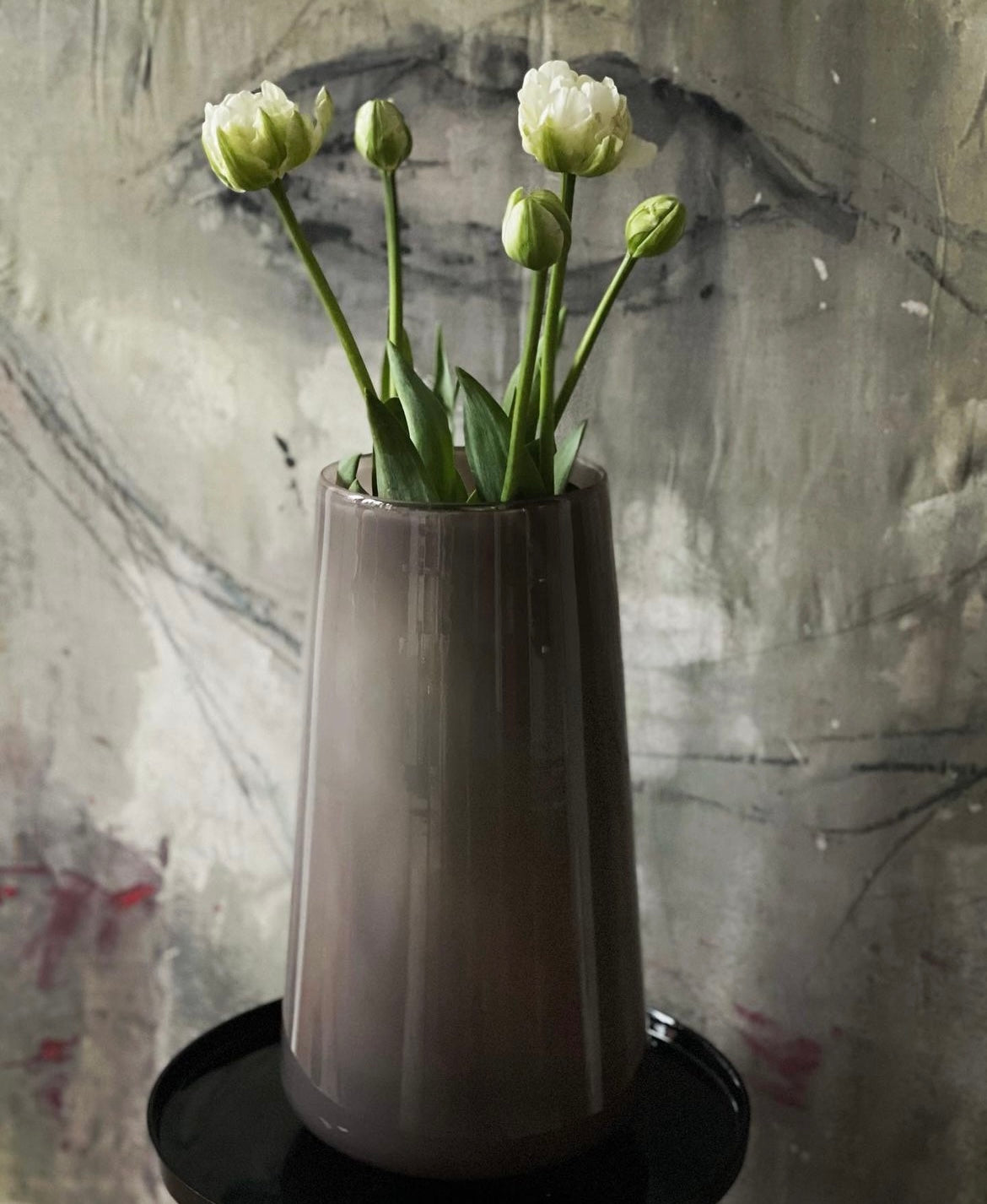 Glossy Glass Vase