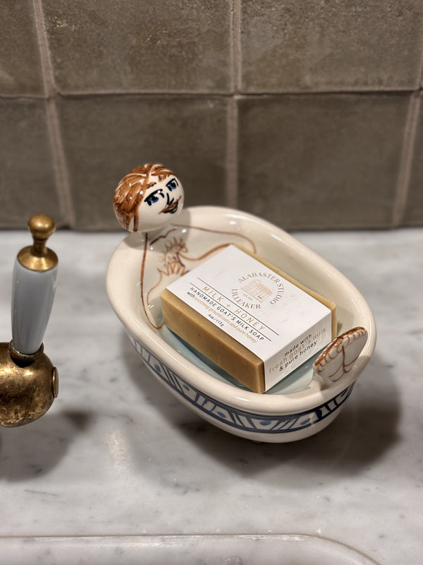 Alabaster Studio Lilleaker Såpestykke, Milk & Honey