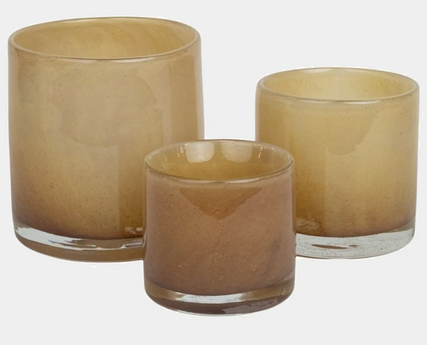 Nilla Telysholder Sand 10cm