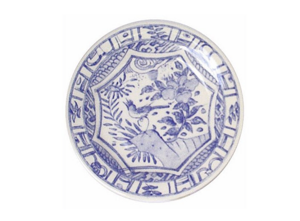 Gien Oiseau Bleu, Middagstallerken