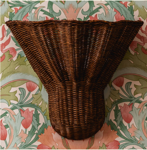 Luna lampshade teak, large