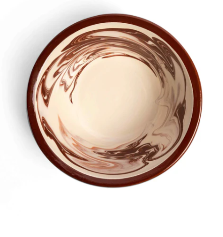 Sharland marbre stor bolle brun