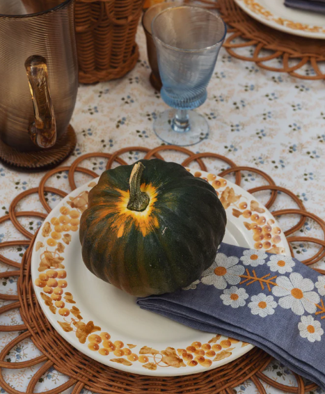 Sharland vine middagstallerken oker