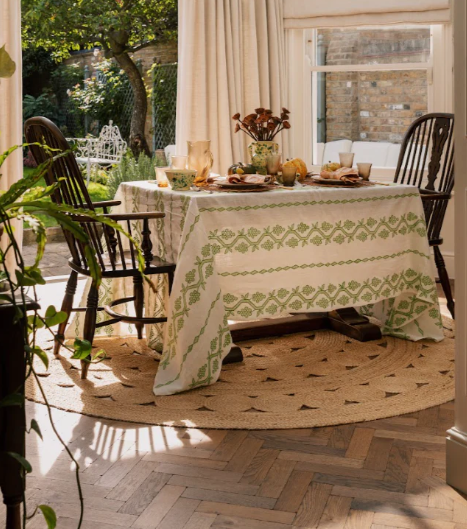 Sharland napa duk grønn