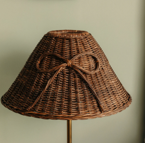 Rotting lampeskjerm sløyfe