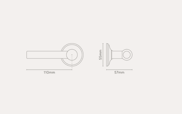Montpellier Dørhåndtak