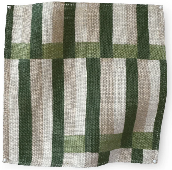 Imogen Heath, Anni Stripe, tekstil, Clover