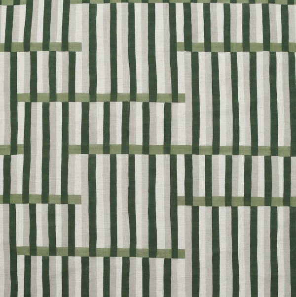 Imogen Heath, Anni Stripe, tekstil, Clover