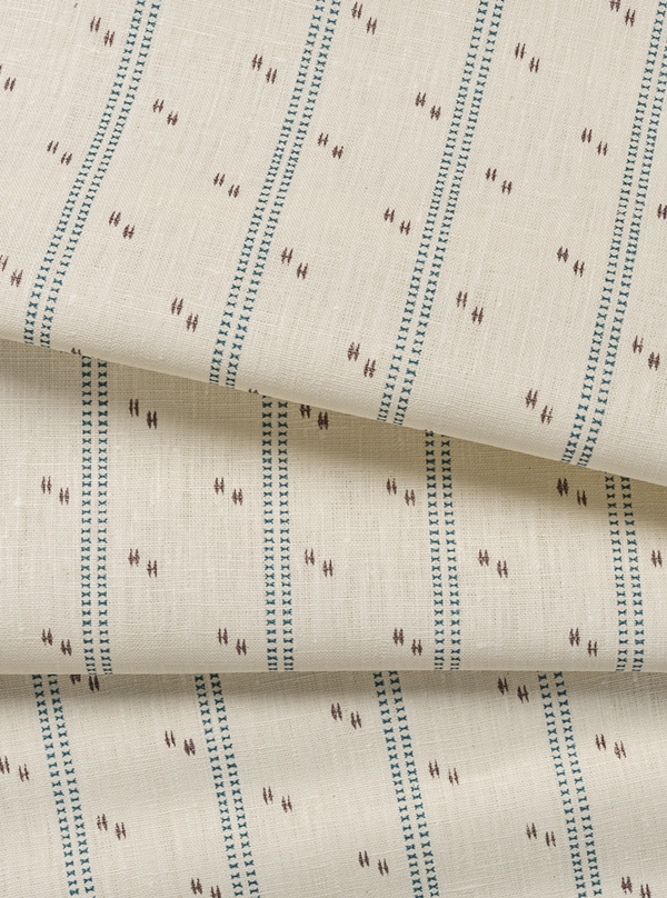 Helene Blanche Tekstil, Cross Stitch, Indigo-Plum