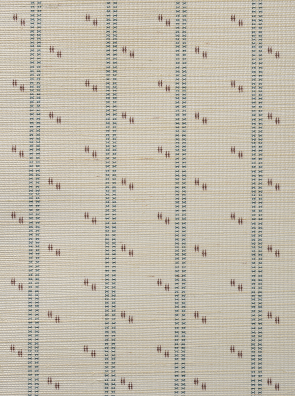 Helene Blanche Tapet, Cross Stitch, Indigo-Plum