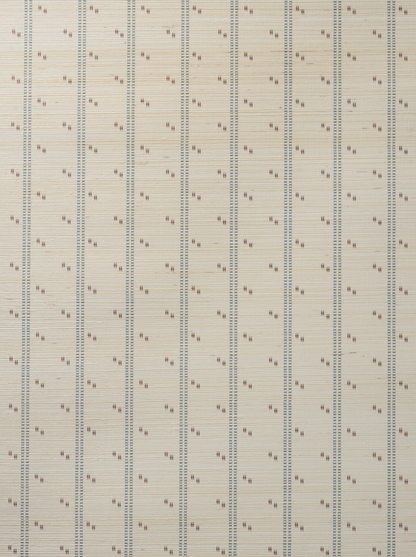 Helene Blanche Tapet, Cross Stitch, Indigo-Plum
