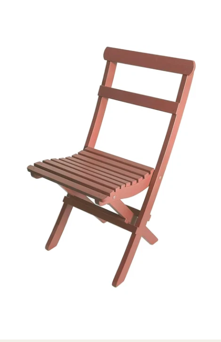 Solbacka stol u/armlene, falunrød