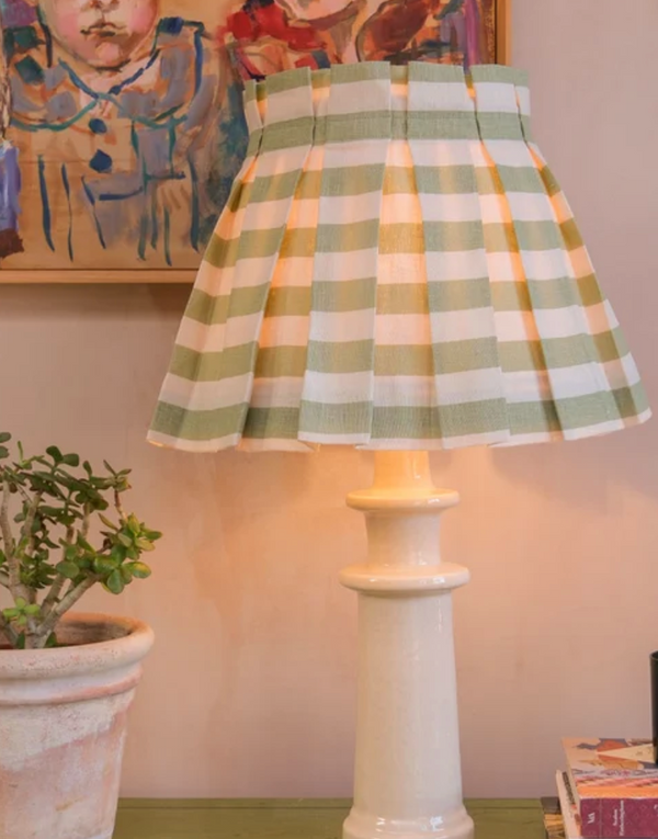 Alice Palmer Lampeskjerm, Olive stripe