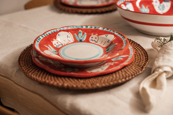 Amalfi Servise, Rød