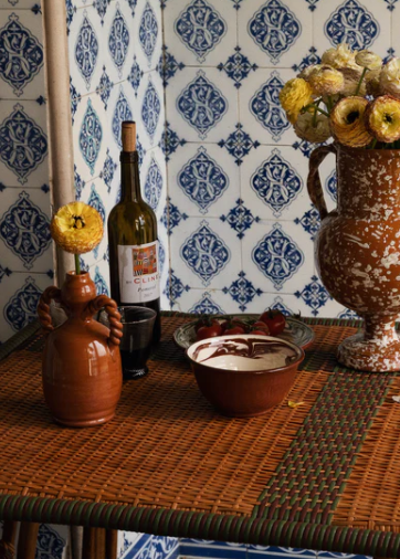 Sharland marbre stor bolle brun