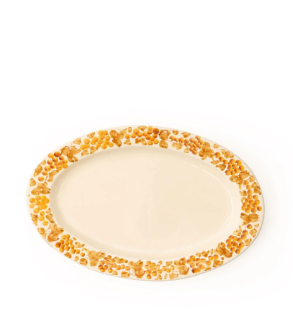 Sharland vine serveringsfat  oker