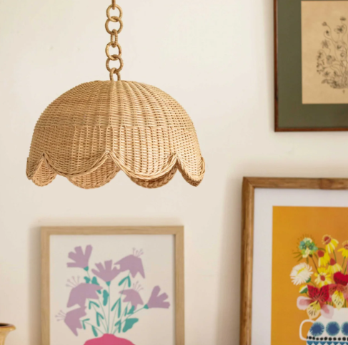 Etta Rotting Lampeskjerm, natur medium