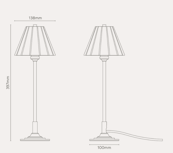 Astrid Bordlampe, Messing