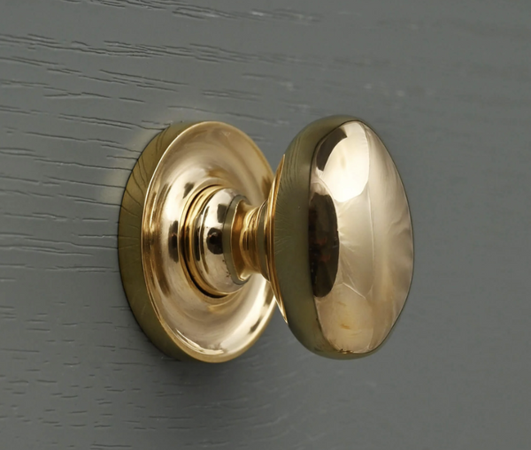 Alabaster Studio Knob, Bronze 16mm
