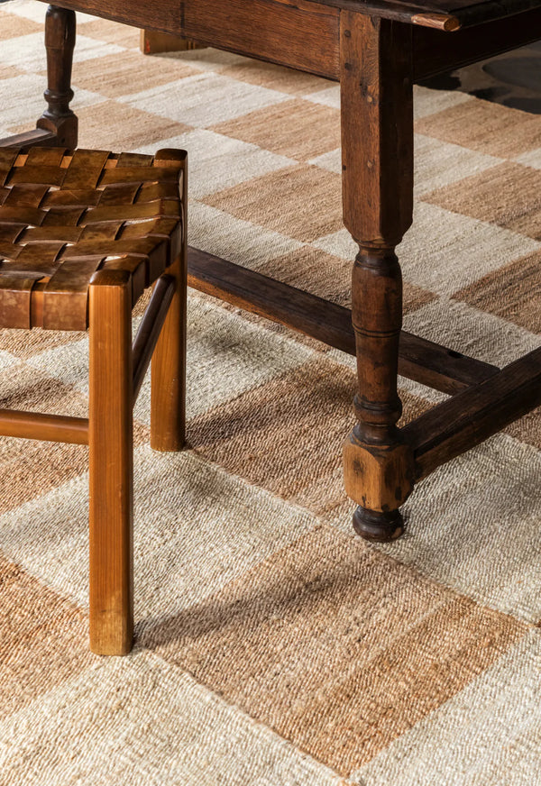 The Sicilian  Jute Teppe, Natural