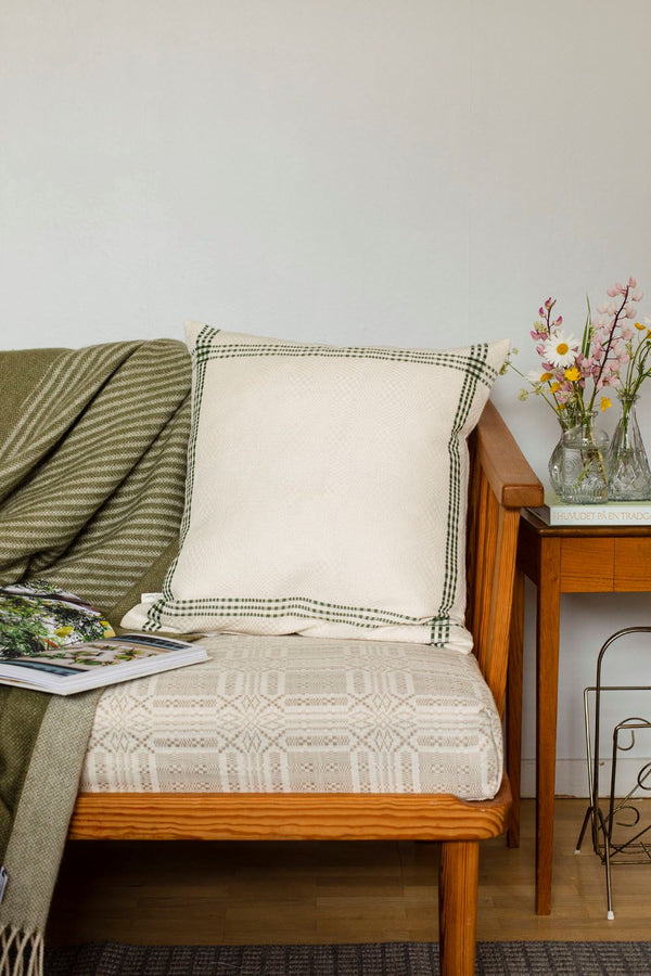 Daladräll Putetrekk, blekt grønn