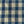 Gingham duk, havblå